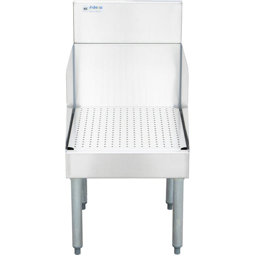 Commercial Recessed Bar Drainboard With Backsplash Stainless Steel 460x640x760mm | Rpbdu2518 Makfry