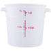 Food Storage Container 1 Litre Translucent Polypropylene |  RSC1 Makfry