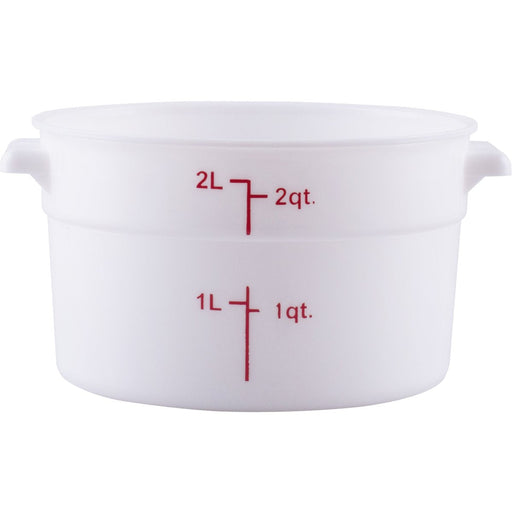 Food Storage Container 2 Litre Translucent Polypropylene |  RSC2 Makfry