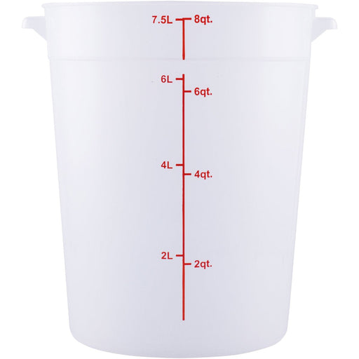 Food Storage Container 7.5 Litre Translucent Polypropylene |  RSC8 Makfry