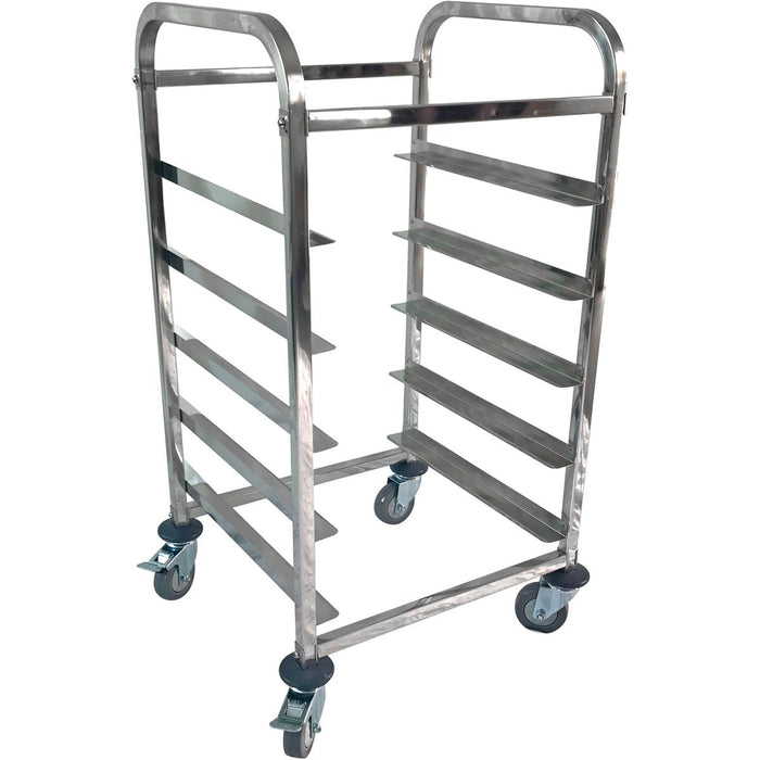 Commercial Dishwasher Basket Trolley Stainless steel 5 levels 550x510x1000mm |  RT5505 Makfry