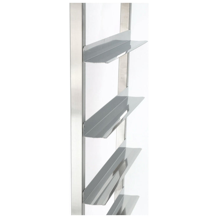 Commercial Dishwasher Basket Trolley Stainless Steel 2x9 Levels 1185x533x1700mm | Rt5509 D Makfry