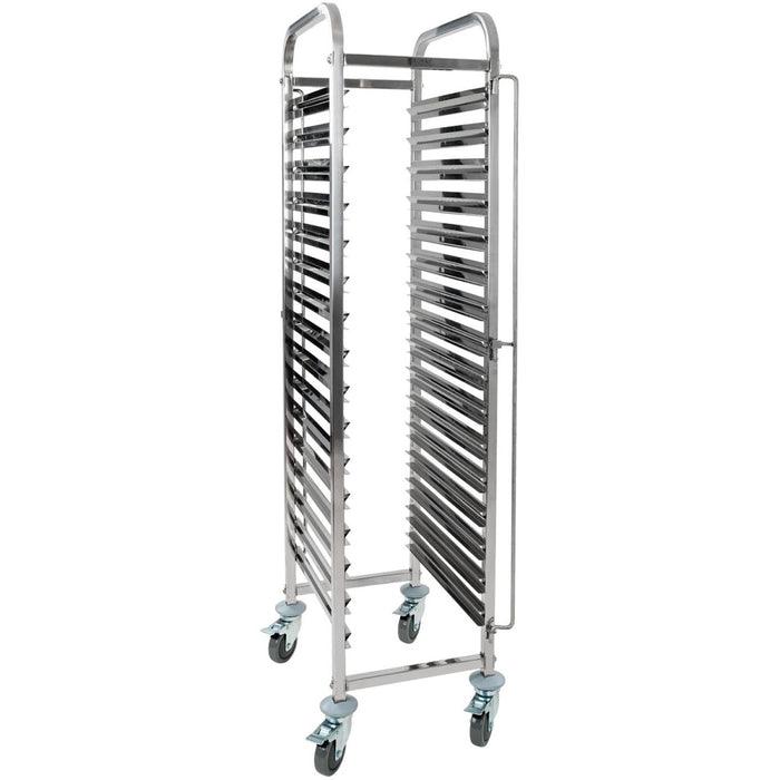 B GRADE Rack/Tray/Pan Trolley Stainless steel Bakery 600x400mm 15 tier 470x620x1700mm |  RT6415 B GRADE