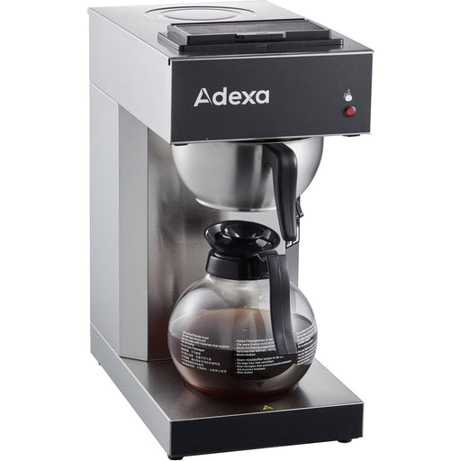 Commercial Filter Coffee Maker Manual Fill 1 Glass Jug 2 Hotplates |  RB286 Makfry