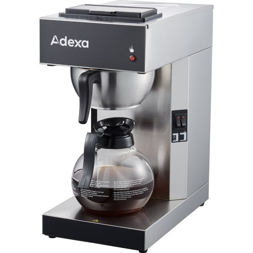 Commercial Filter Coffee Maker Manual Fill 1 Glass Jug 2 Hotplates |  RB286 Makfry