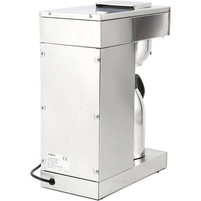Commercial Filter Coffee Machine Manual Fill 2 Litre Thermos | Rv286 Makfry