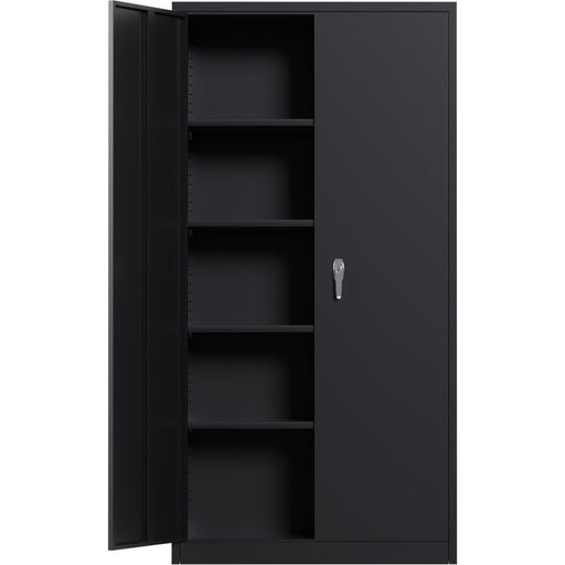 Professional Black Steel Cabinet 2 Doors 800x400x1800mm |  SART202 Makfry