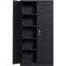 Professional Black Steel Cabinet 2 Doors 800x400x1800mm |  SART202 Makfry