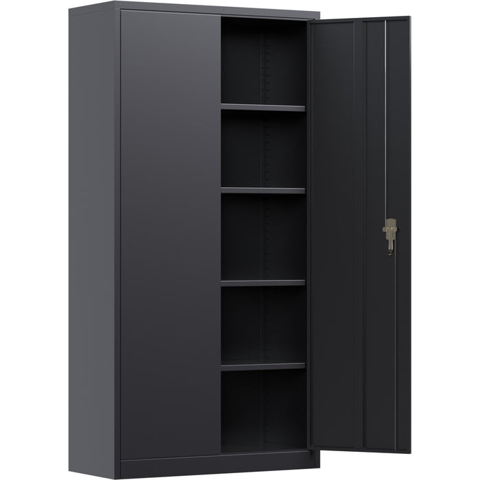 B GRADE Professional Black Steel Cabinet 2 Doors 800x400x1800mm |  SART202 B GRADE