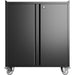 Professional Black Mobile Steel Cabinet 2 Doors 770x460x900mm |  SART208 Makfry