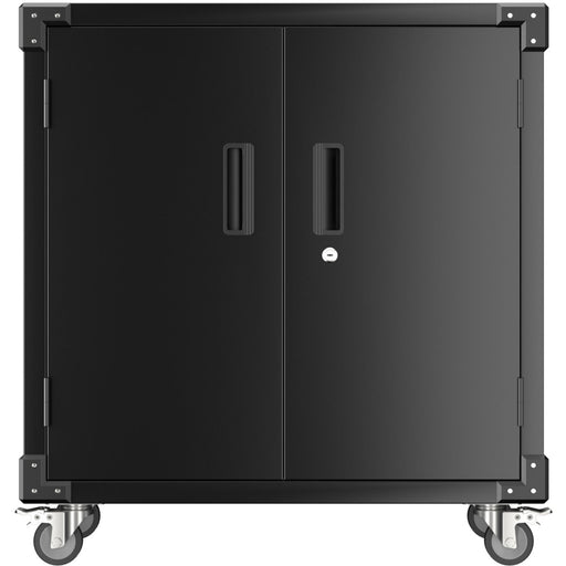 Professional Mobile Black 2 Door Steel Tool Cabinet 800x420x900mm |  SART220 Makfry