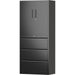 B GRADE Professional Black Steel Cabinet 2 Doors 3 Drawers 760x380x1780mm |  SART234 B GRADE Makfry