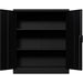 Professional Black Steel Cabinet 2 Doors 800x400x900mm |  SART244 Makfry