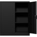 Professional Black Steel Cabinet 2 Doors 800x400x900mm |  SART244 Makfry