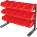 Professional 3 Tier Steel Floor Standing Storage Bin Rack with 15 Removable Bins 540x310x400mm |  SBRT2115 Makfry