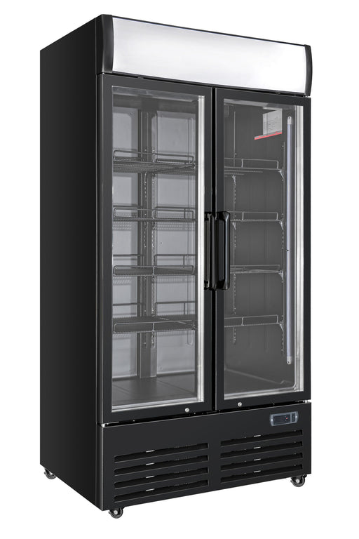 Infernus Double Door Upright Display Fridge 736L Canmac Catering Equipment