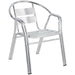 Bistro Arm Chair Aluminium Indoors & Outdoors |  SC025 Makfry