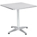 Bistro Table Aluminium 600x600mm Indoors & Outdoors |  SC051 Makfry