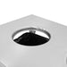 Commercial Stainless Steel Waste Collection Table with Dual Circular Openings 1000x600x900mm |  SC10060 Makfry