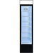 Commercial Bottle Cooler Upright 145 Litres Hinged Glass Door Led Canopy Black | Sc145 B Makfry