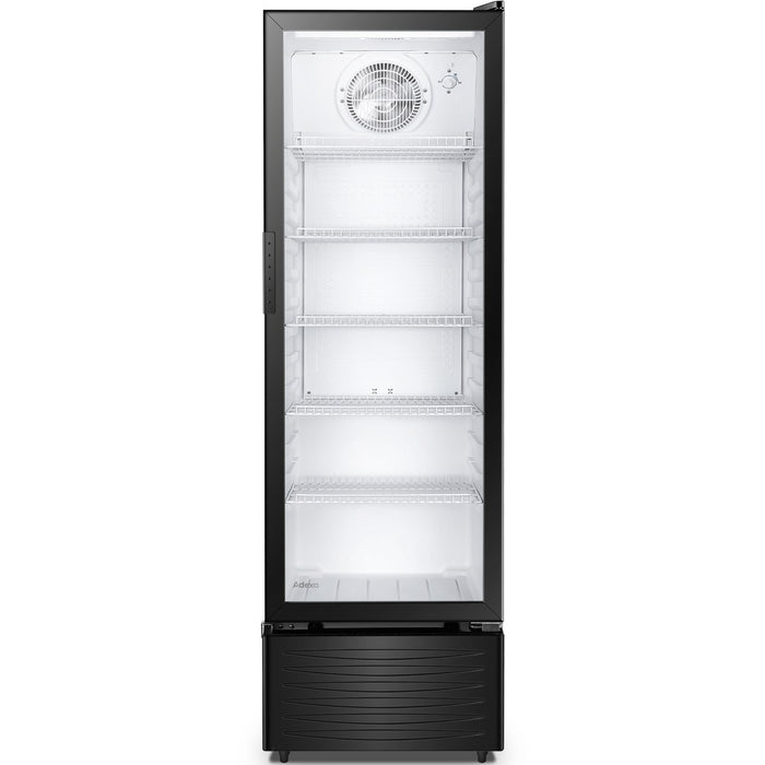 Commercial Upright Single Glass Door Bottle Cooler 304 litres |  SC282