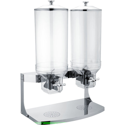 Commercial Cereal Dispenser 2x10 litres Double |  SCD10B Makfry