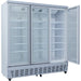 Commercial Display Refrigerator 1587 Litres Upright 3 Glass Doors Ventilated Cooling 1830x730x2020mm | Sct1727 Makfry