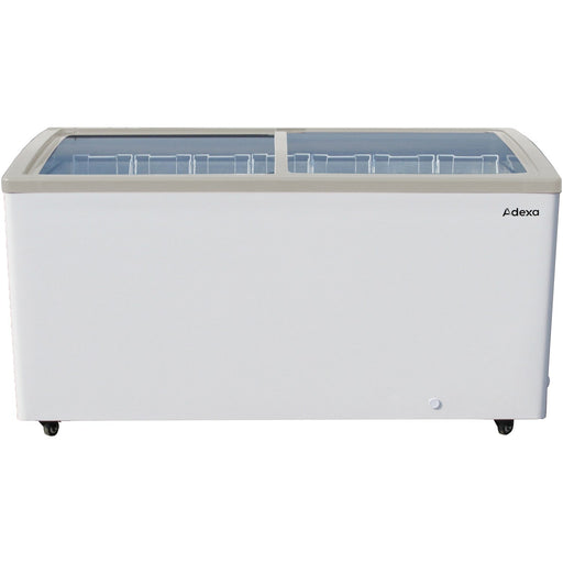 B Grade Commercial Display Chest Freezer Curved Sliding Glass Lid 546 Litres | Sd651 S B Grade Makfry
