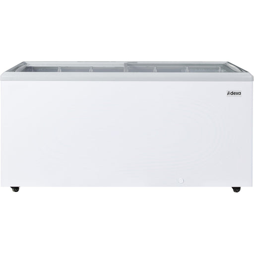 Commercial Display Chest Freezer Sliding Glass Lid 541 Litres 1805x675x830mm | Sd651 Makfry