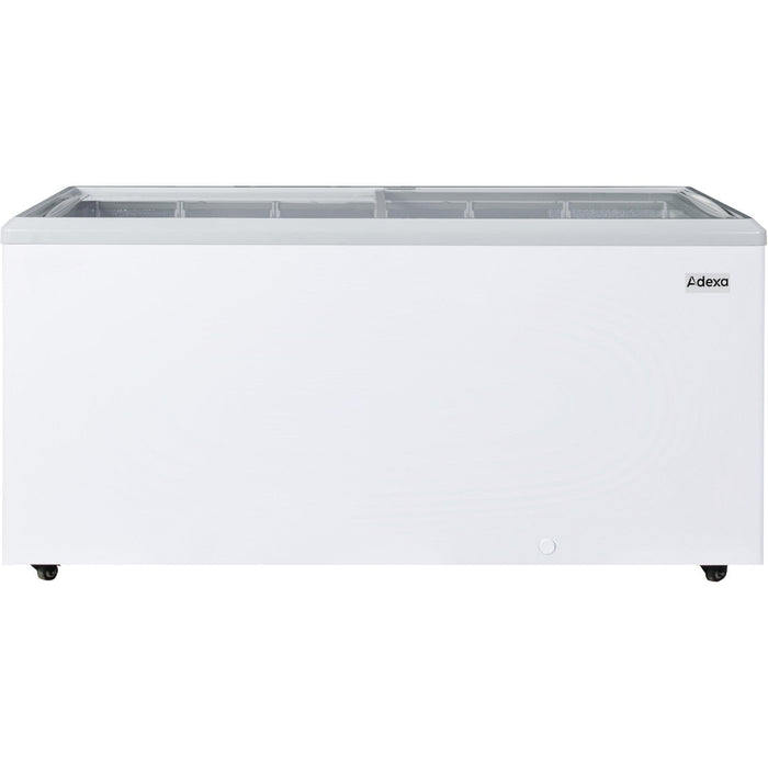 Commercial Display Chest Freezer Sliding Glass Lid 541 Litres 1805x675x830mm | Sd651 Makfry