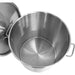 Professional Stainless Steel Dustbin 55 Litres |  SDB55 Makfry