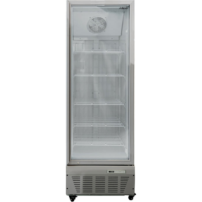 Commercial Freezer Upright 490 litres Hinged glass door Grey |  SDF500