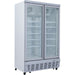 Commercial Display Freezer 955 Litres Upright 2 Glass Doors Ventilated Cooling 1215x730x2020mm | Sdt1000 Makfry