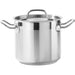 Professional Stew pan/Stock pot with Lid Stainless steel 6 litres |  P0320 Makfry