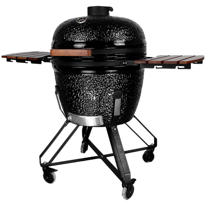 26" Ceramic Kamado BBQ Grill Egg XL Black |  SE26