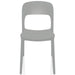 B GRADE Bistro Dining Chair Plastic Grey Indoors & Outdoors |  WW053GREY B GRADE Makfry
