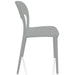 B GRADE Bistro Dining Chair Plastic Grey Indoors & Outdoors |  WW053GREY B GRADE Makfry