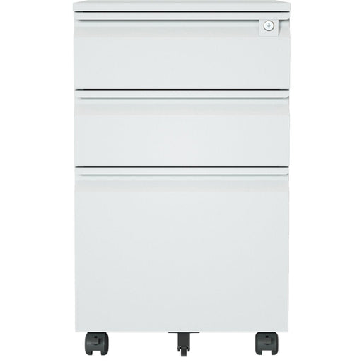 Professional Mobile Filing & Storage Cabinet 3 drawer 390x500x650mm Light Grey |  SEMC1LIGHTGREY Makfry