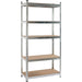 Commercial Galvanized Heavy Duty Shelving Unit 5 Shelves 875kg Loading Capacity 900x400x1800mm |  SG175C Makfry