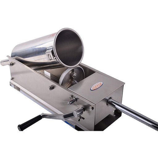 Commercial Sausage Stuffer 5 litre Stainless steel Horizontal |  SH5 Makfry