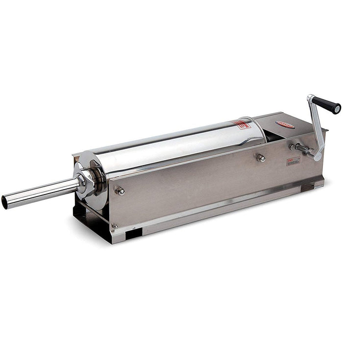 Commercial Sausage Stuffer 7 Litre Stainless Steel Horizontal |  Sh7 Makfry