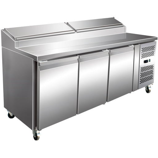 Preparation Counter 3 Doors 11x Gn1/3 2020x800x1085mm | Sh38 Makfry