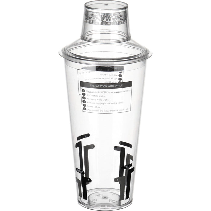 Clear Drink Shaker PC 230mm |  SH30SHAKER Makfry
