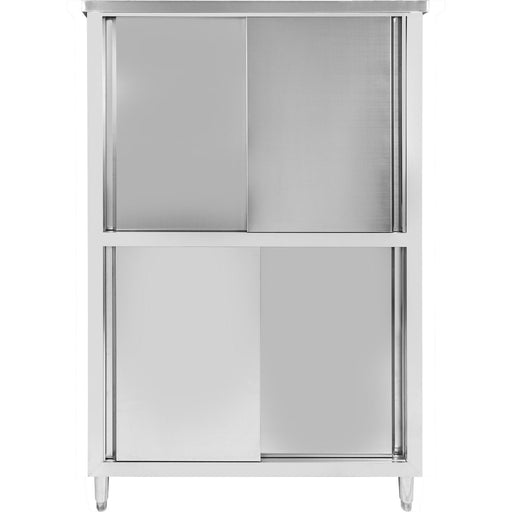 Commercial Stainless Steel High Storage Cabinet 4 Shelf 1200x600x1800mm | Shc12060 Makfry