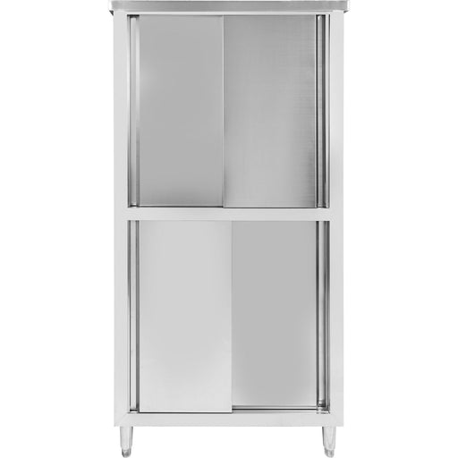 Commercial Stainless Steel High Storage Cabinet 4 Shelf 800x600x1800mm | Shc8060 Makfry