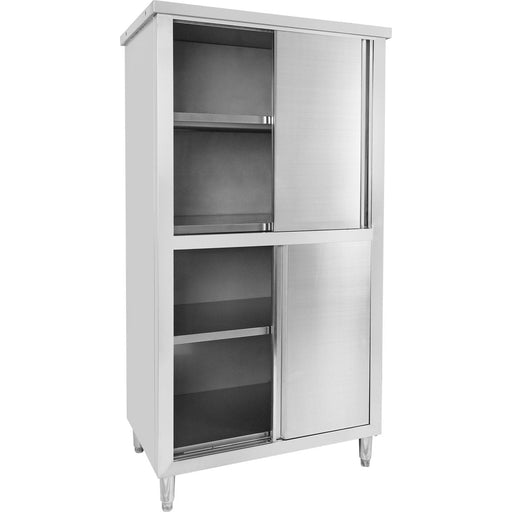 Commercial Stainless Steel High Storage Cabinet 4 Shelf 800x600x1800mm | Shc8060 Makfry