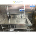 Commercial Sink Stainless steel 1000x600x900mm 1 bowl right Splashback |  SINK8060RIGHT Makfry