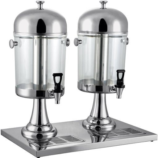 Commercial Juice Dispenser 2x8 litres |  SJD08BB Makfry