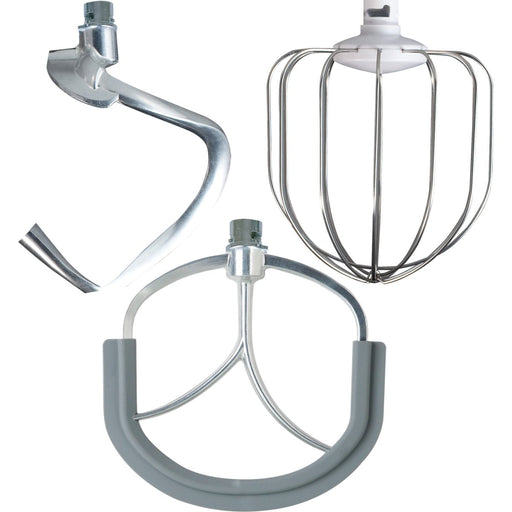 Professional Countertop Planetary Mixer 10 Litres With Meat Grinder &Amp; Sausage &Amp; Pasta Maker 1.5k W Stainless Steel | Sm2088 G Makfry