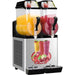 Commercial Double Tank Slush Machine 2 X 12 Litres 400x600x840mm | Sm212 Makfry